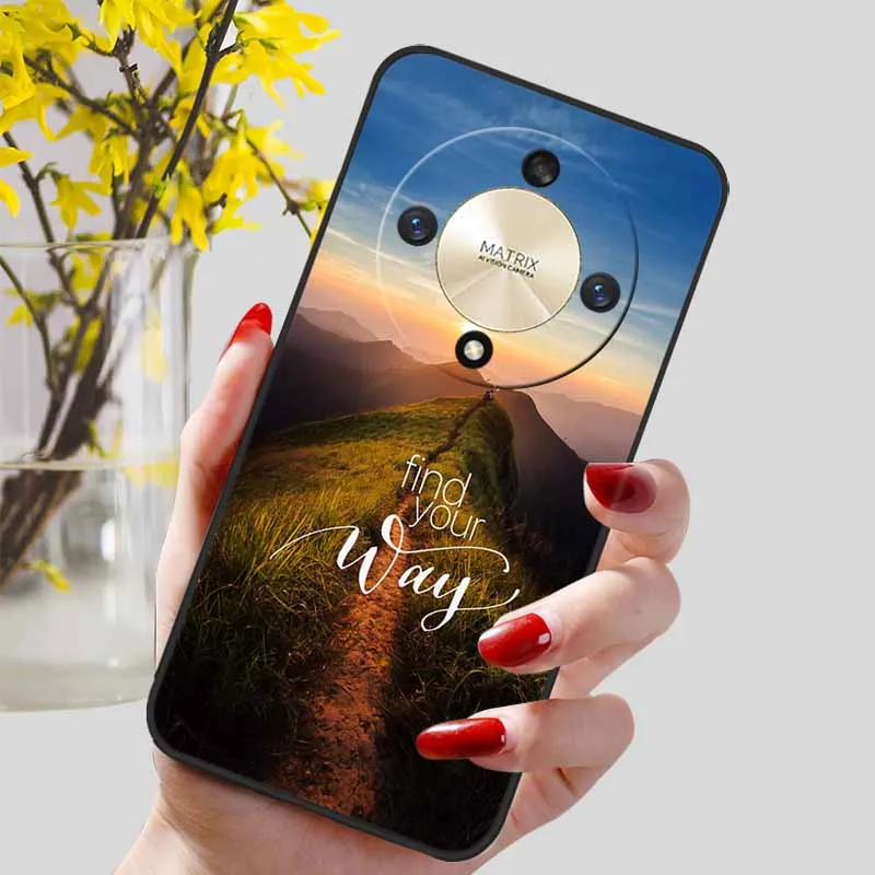 Black Silicone TPU Shockproof Soft Case