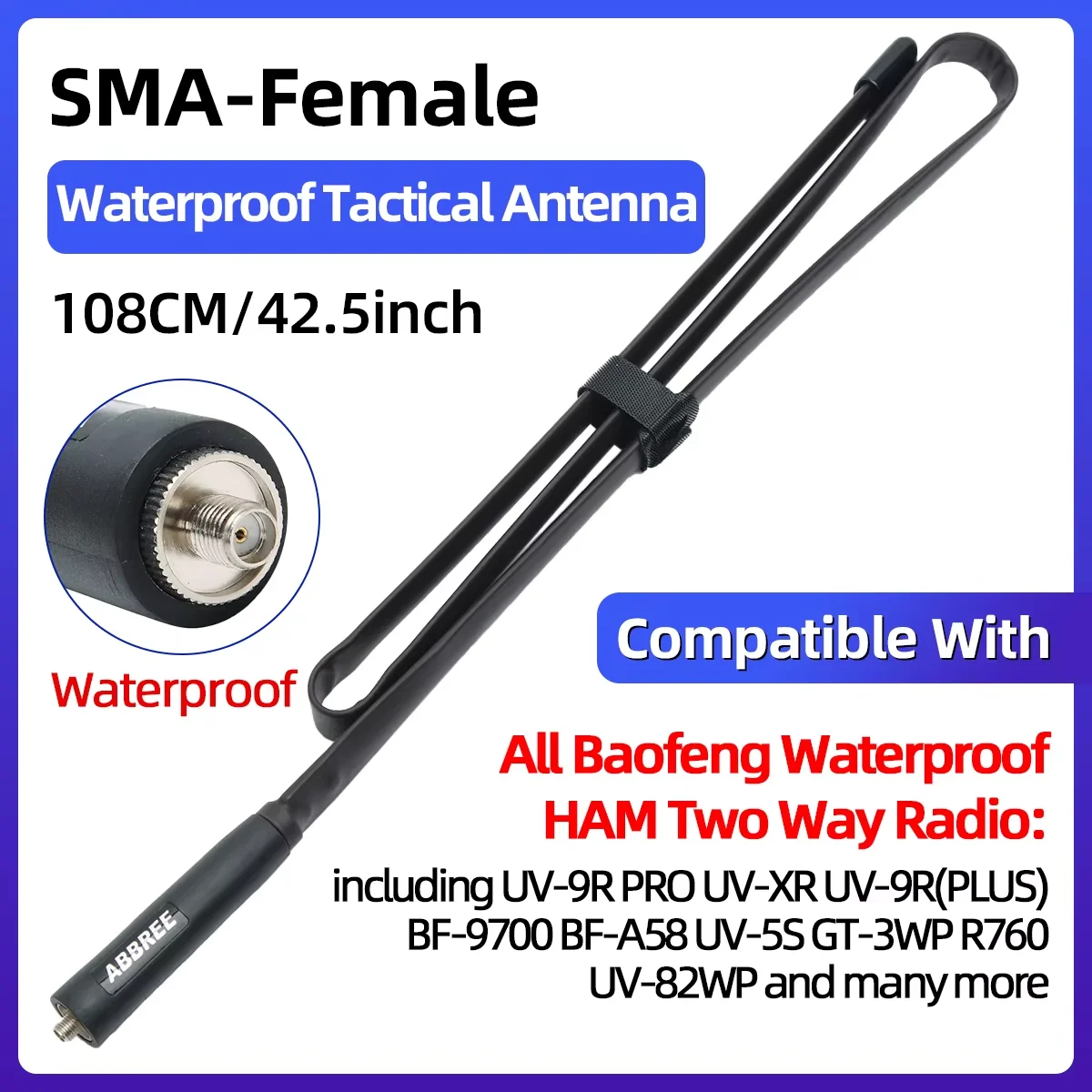 Waterproof 108CM
