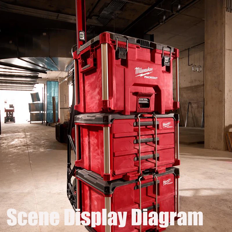 Milwaukee PACKOUT Stackable Drawer Tool Box 48-22-8442 48-22-8443 48-22-8444 48-22-8447 Heavy Storage Case Tool Accessories 5