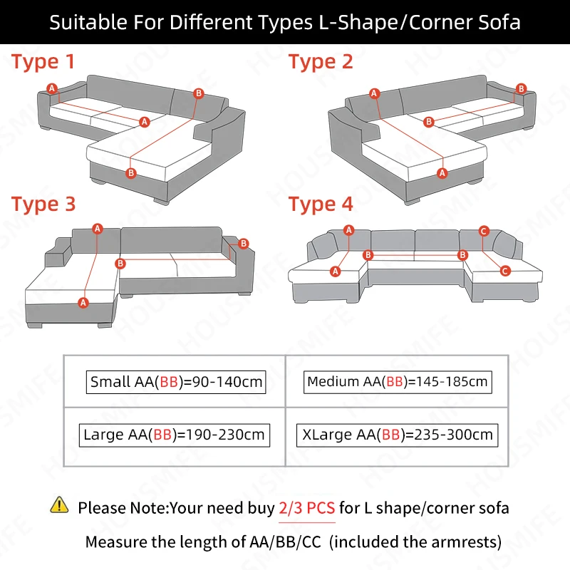 Sunflower Elastic Sofa Covers for Living Room Geometric ArmChair Loveseat Couch Cover Corner L Shaped Sofa Need Order 2Pcs Cover 3