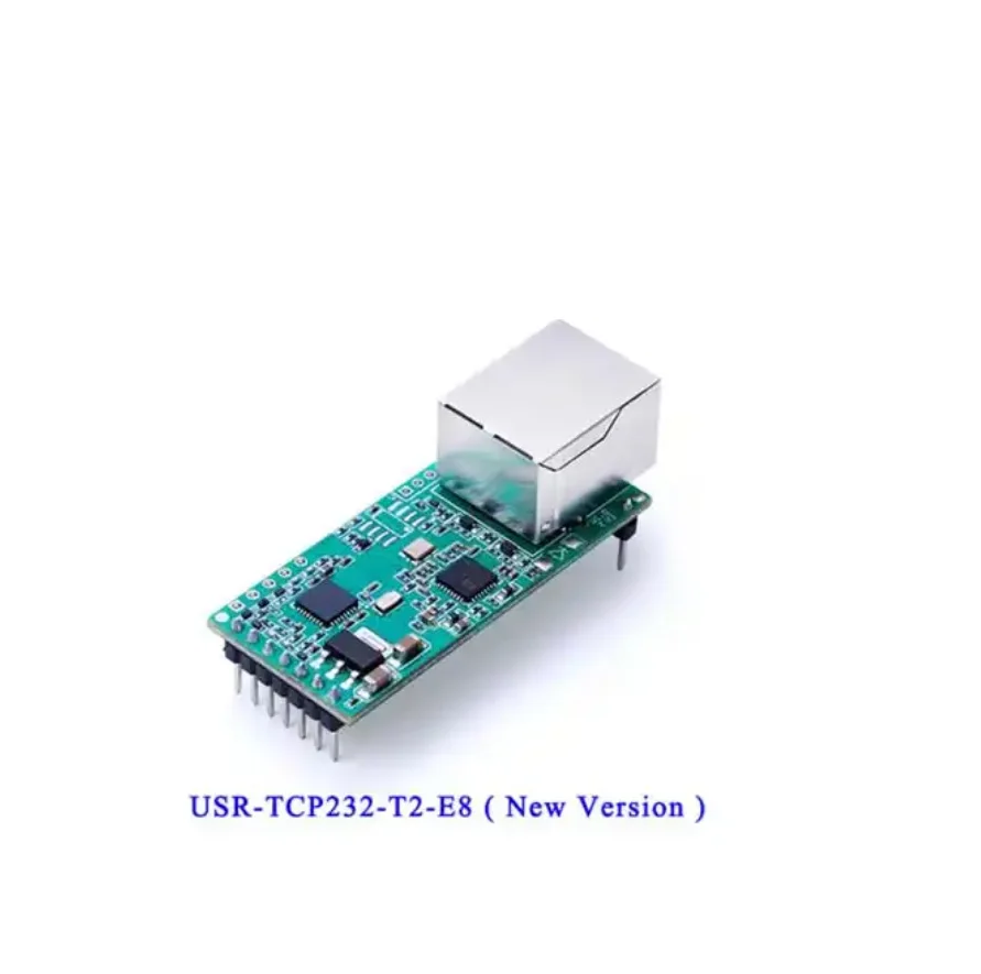 E8 Version New Serial Port TTL to Ethernet Converter UART IOT Module Device TCP232-T2 new usb to serial port module cp2102 module usb to ttl stc downloader uart