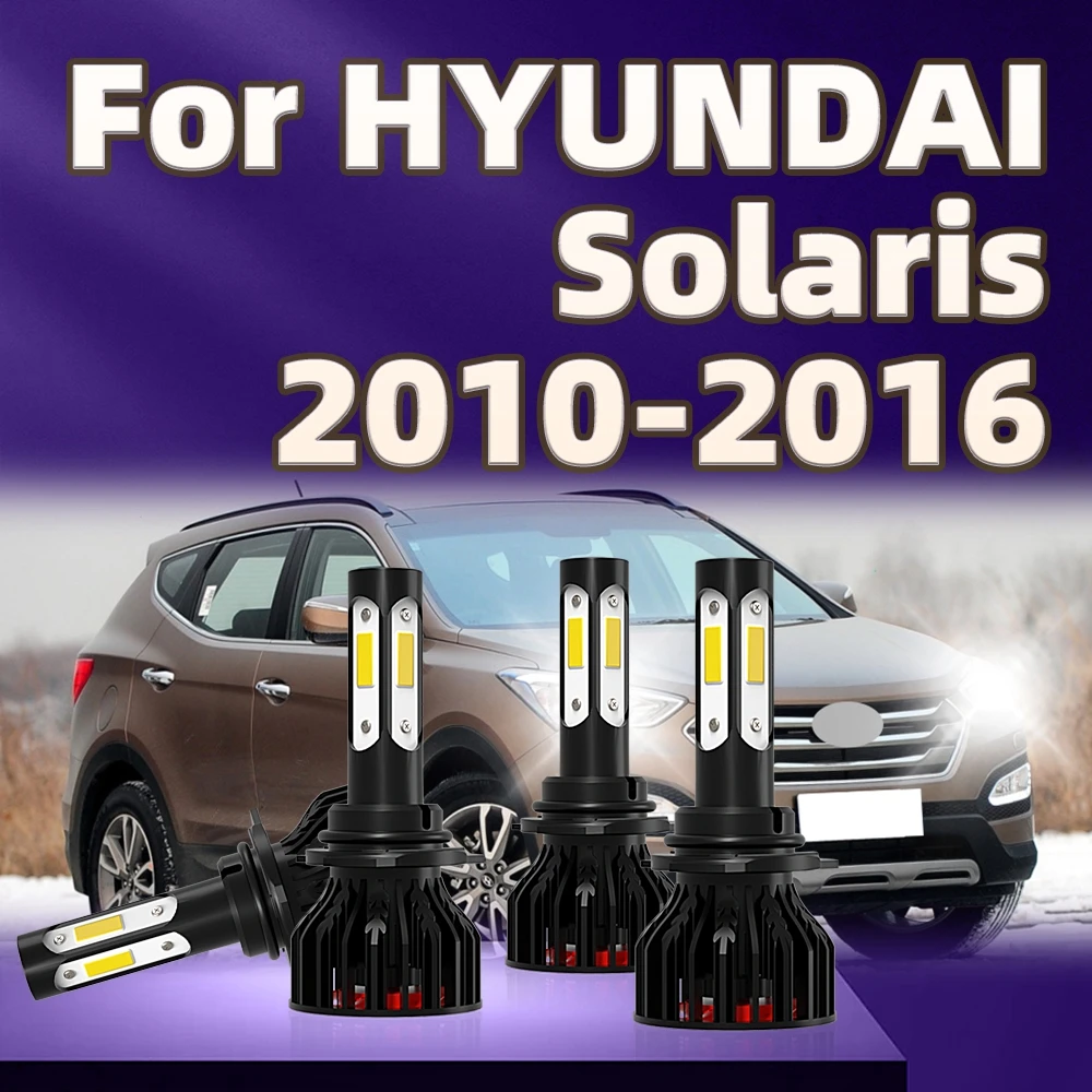 

32000LM LED Car Headlight HB3 Lights Bulbs 130W 6000K Auto Lamp For HYUNDAI Solaris 2010 2011 2012 2013 2014 2015 2016