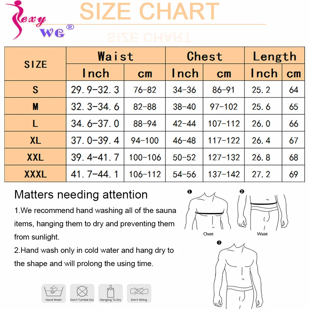 SEXYWG Men Sauna Sweat Suit Workout Compression Shapewear Gym Body Shaper Vest Slimming Short Sleeve Waist Trainer Sports Jacket