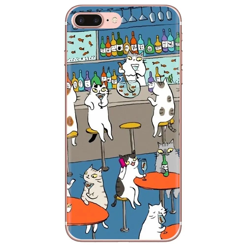 Miss Kitty Cats Art Pattern Collage Print For Meizu M6 M5 M6S M5S M2 M3 M3S NOTE MX6 M6t 6 5 Pro Plus U20 Soft Transparent Cases cases for meizu Cases For Meizu