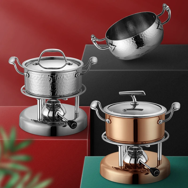 

Butagas Stove Set One Person One Pot Gas Stove Household Pot Single Serving Hot Pot