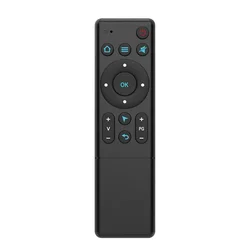 Bluetooth 5.2 Air Mouse Wireless Remote Control for Smart Devices and Mini Projectors (Black)