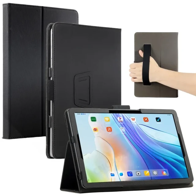 For Doogee T20S T20 S 10.4 Tablet PC PU Leather Magnetic Case Cover with  Hand Strap - AliExpress