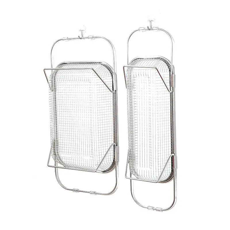 Stainl Steel Drain Basket for Diwaing Sink Expandable Strainer for Waing Vegetables Diware Bowl Chopstis Basket