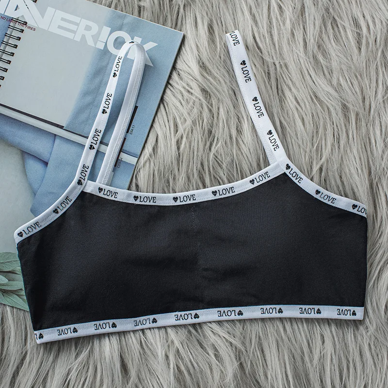 Children's Bra Development, Bandeau Junior High School Students, Pure Cotton Vest, Underwear, 9-14 Years Old, Chest Wrapping