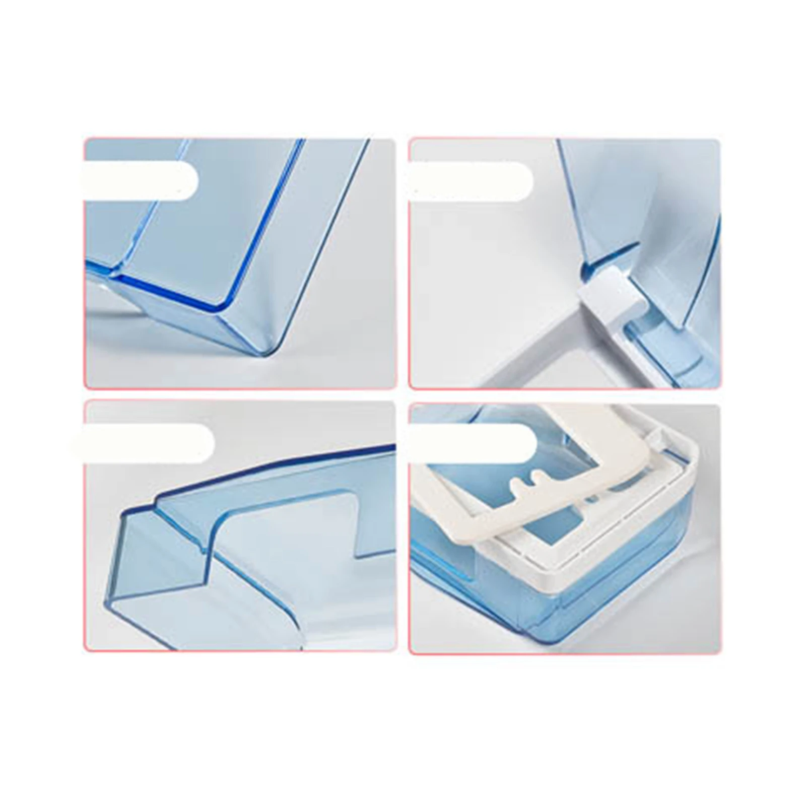 Waterproof Outlet Cover Waterproof Box Dustproof Flip Weatherproof Cover Protector Switch Box for Restaurant Office
