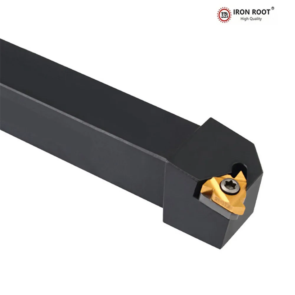 IRON ROOT SER2525M27,SER3232P27,SEL2525M27,SEL3232P27,CNC Lathe Tool Threading Holder For 11ER,11IR Carbide Insert