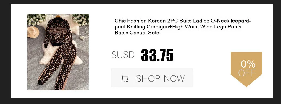 Description Picture 5 of itemWomen's Long Sleeved Knitted Sweater High Waist Slim Straight Leg Pants Two-piece Set Y2k Korean Autumn