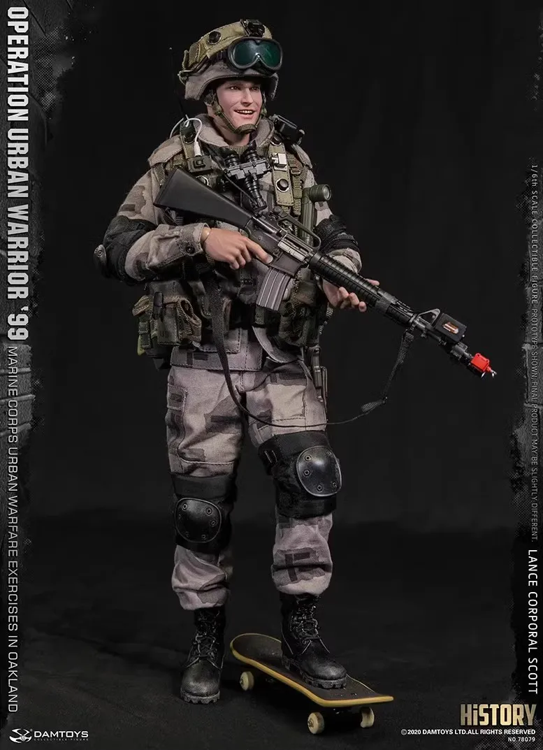 

DAMTOYS DAM 78079 1/6 солдат морской пехоты боевые упражнения 12 дюймов