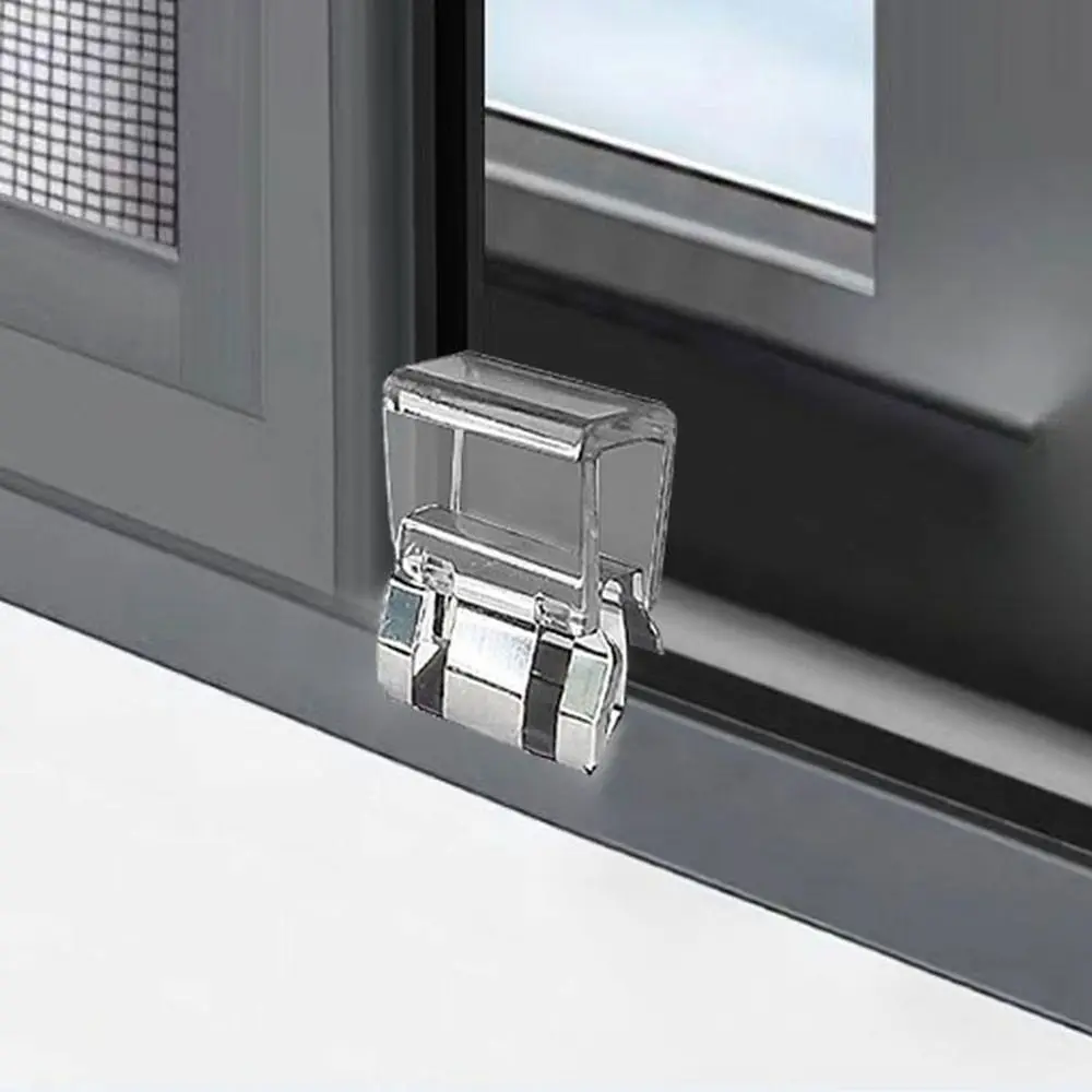 Window Sliding Window Lock Buckle Screen Aluminum Alloy Buckle Fixed Limiter Doors Windows Child Safety