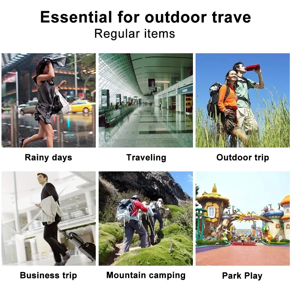 1 قطعة إيفا للجنسين معطف واق من المطر جودة عالية س...