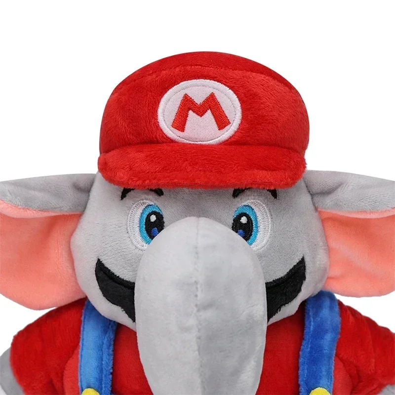 New Mario Bros Plush Elephant 2 Styles Mario Elephant Luigi Stuffed Animal Doll Plushie Kids Gifts For Children Birthday