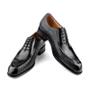 Deluxe Men's Leather Shoes Formal Dress Shoes Wedding Party  Oxford Handmade Comfortable Lace Up Genuine Leather Men's Shoe 1
