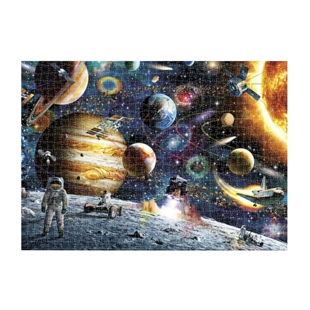 1000 штук/шт. Пазл Звездное фантазийное звездное небо космический путешественник
