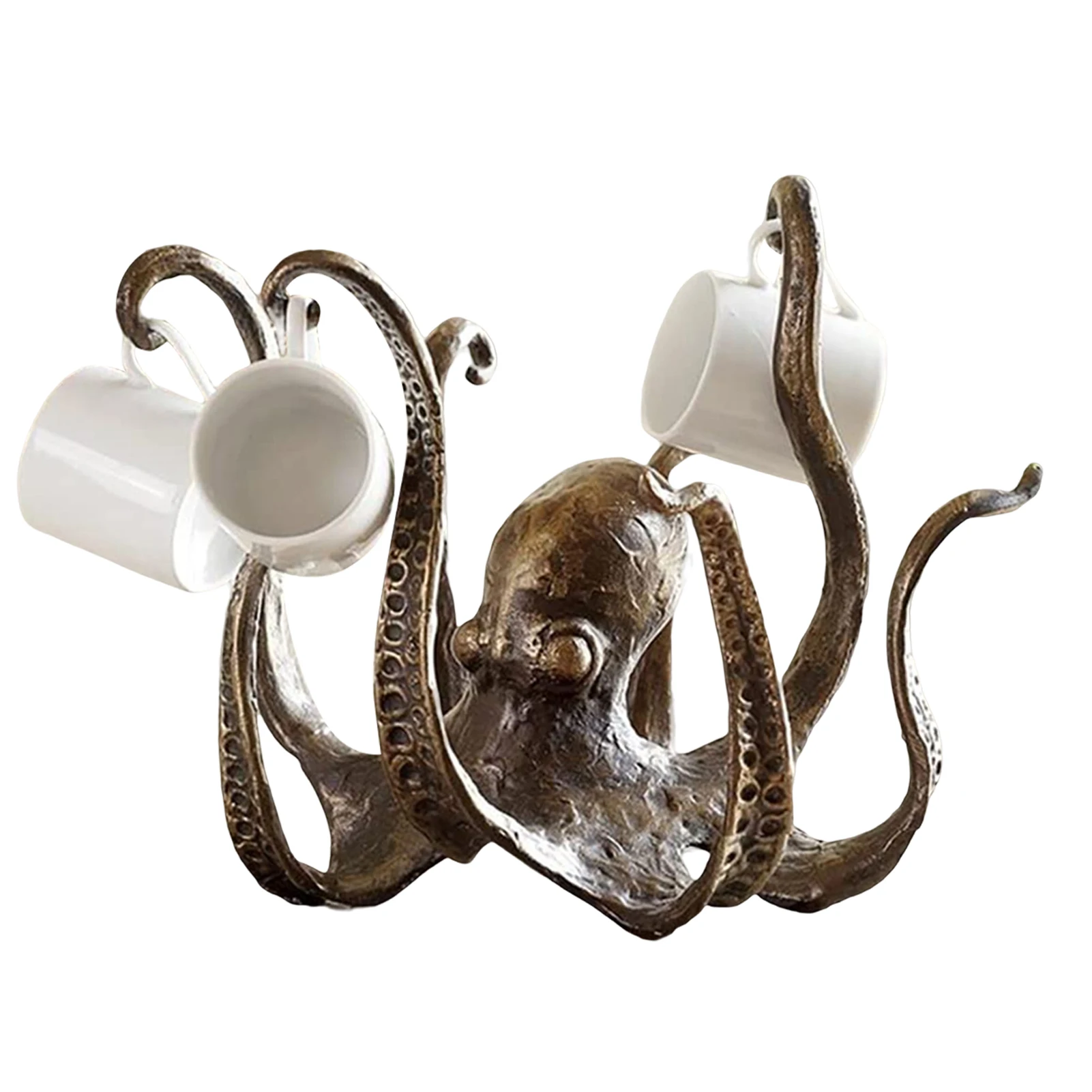 Octopus Coffee Cup Holder Not Easily Deformed Long Lasting Use Ornament