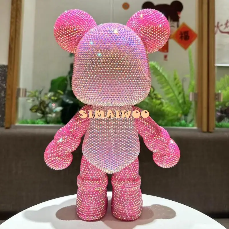 DIY Strass Puppe Raum Bär Statue Kristall Tier Handwerk Diamant Malerei Kreuz Stich Mosaik Bling Hause Dekorative Geschenk – Detail 6