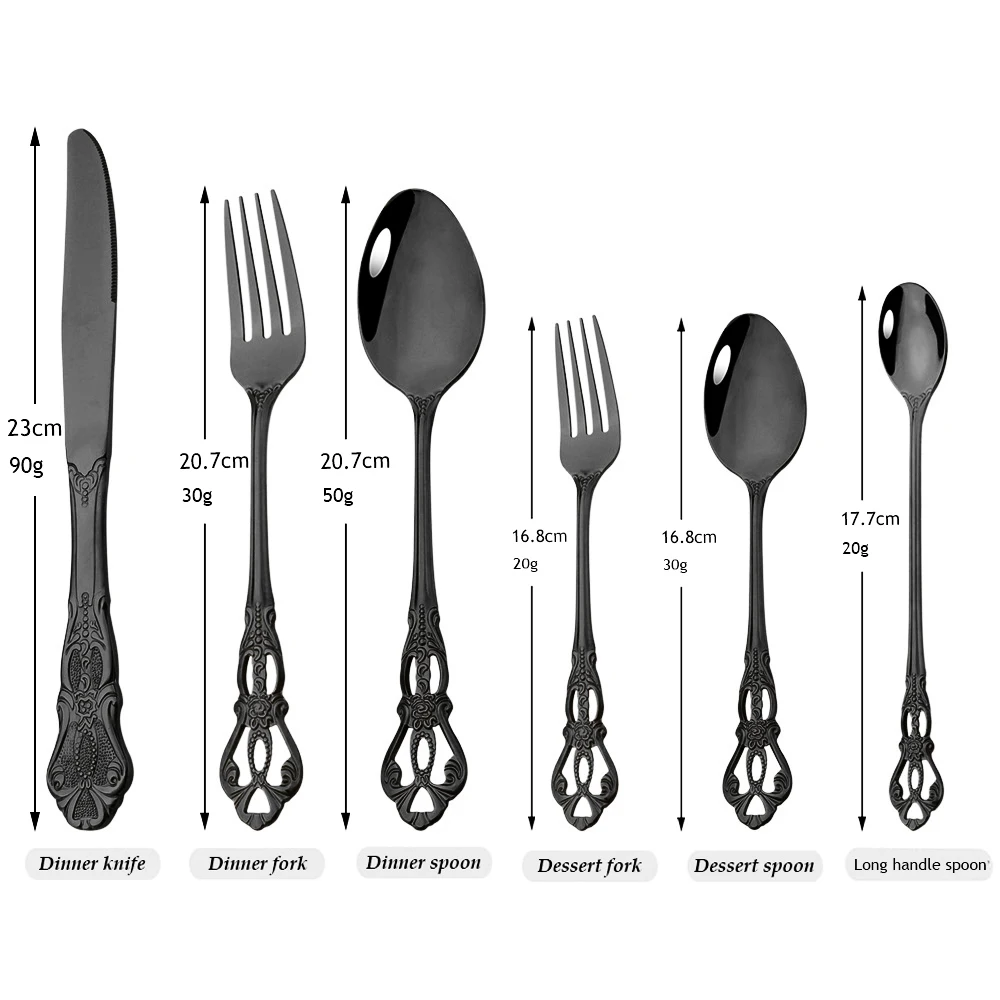 Drmfiy 4/20Pcs ı  ı ξ  ũ Ǭ Flatware  ı Ʈ η ƿ Į Ʈ