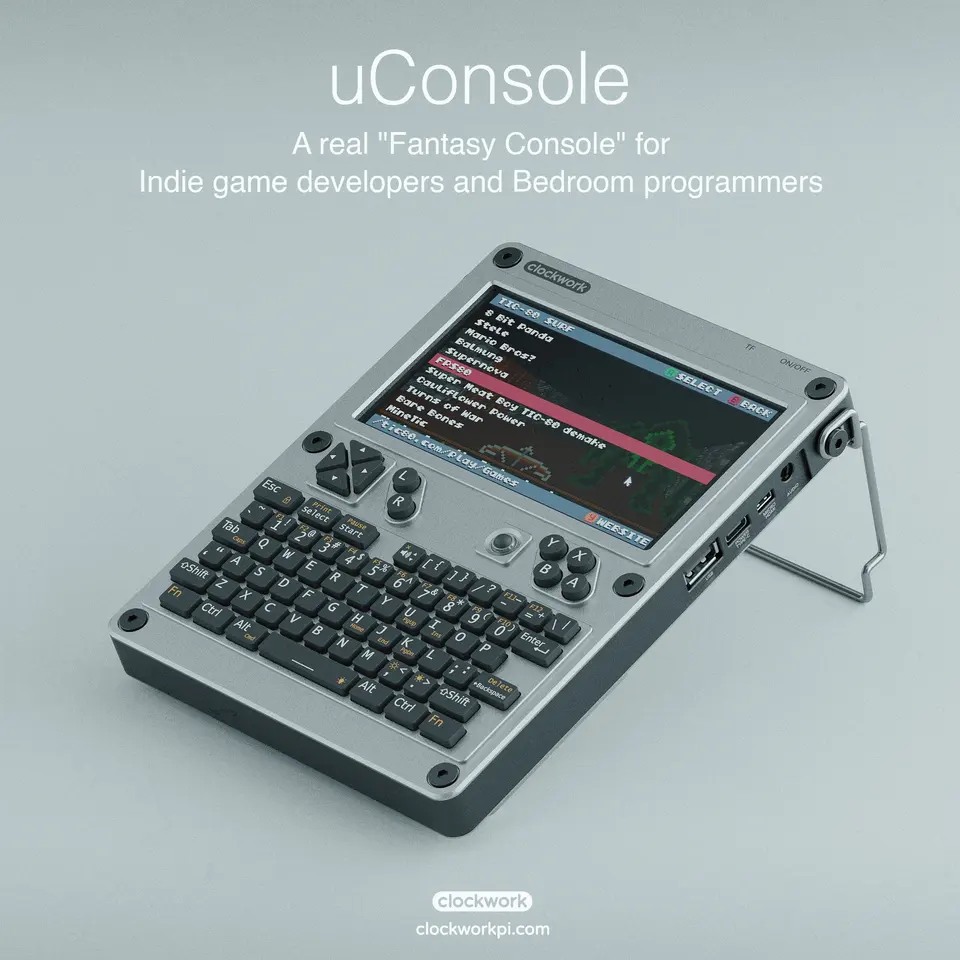 uConsole Kit ClockworkPi V3.14 Mainboard Fantasy Console for
