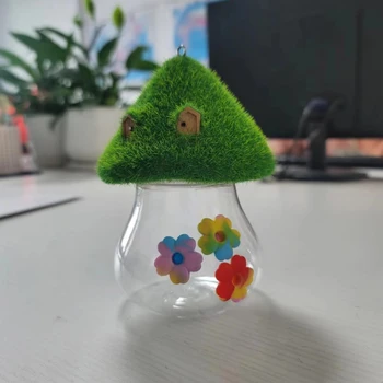 Outdoor Garden Hanging Hummingbird Water Feeders Ant Bee Proof Wind Chimes Humming Bird Feeder Backyard Bird Feeding Station 3