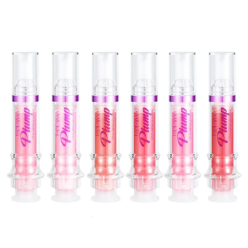 PLUMP POUT Lip Plumping Booster Gloss High Shine for Plumper Looking Lips Extreme Shine Crystal Volume Lip Oil Cosmetics Makeups 6