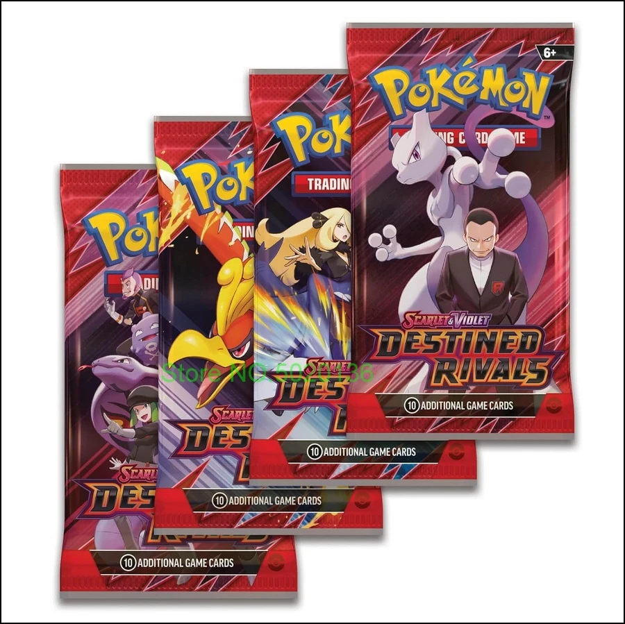 Pokemon TEAM ROCKET Destined Rivals - Box 36 Boosters