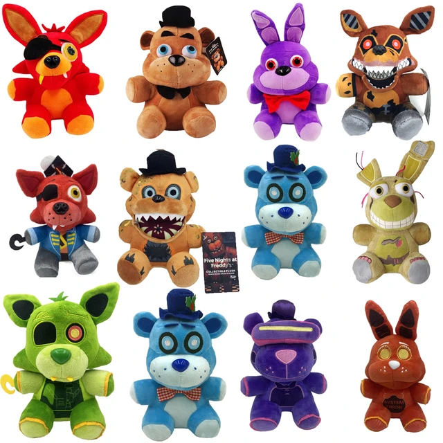 Fnaf 14 - Jouets en peluche Five Night At Freddy FnPG, Jeu de