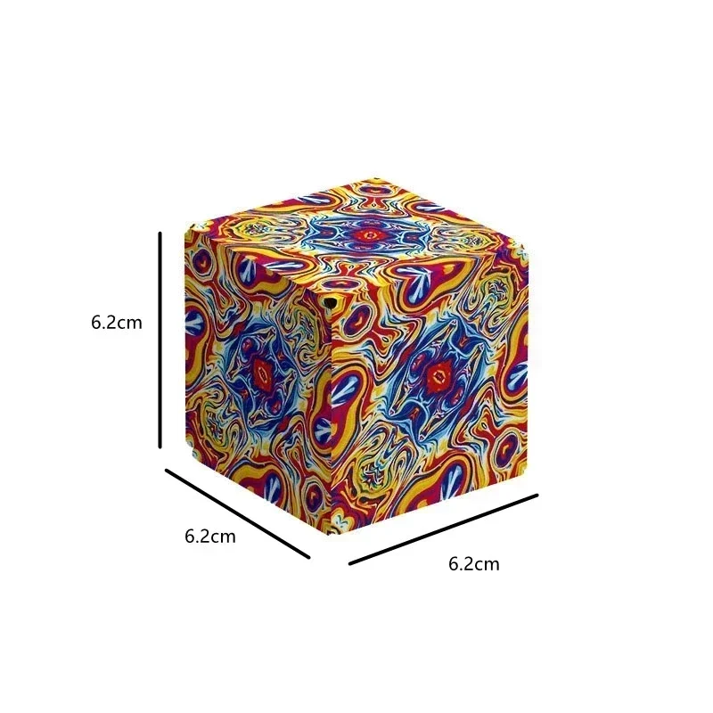 3D Dreamy Changeable Magnetic Magic Square Infinite Flippig Geometry Puzzle Game Antistress Fidget Toy Children Birthday Gift