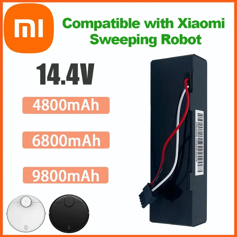 

14.8V Xiaomi rechargeable battery is applicable to STYTJ02YM sweeping and mopping robot 4800mah For Haier JX37 vacuum cleaner