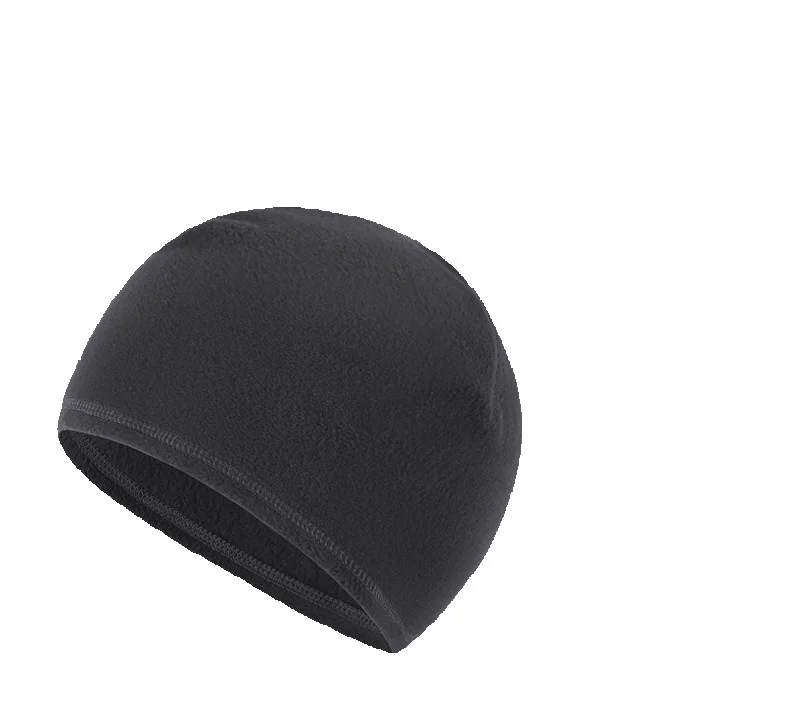 Cascos a prueba de viento de otoño e invierno forrados con vellón para mayor calidez, sombreros pequeños para deportes al aire libre y ciclismo para hombres_voghion.com