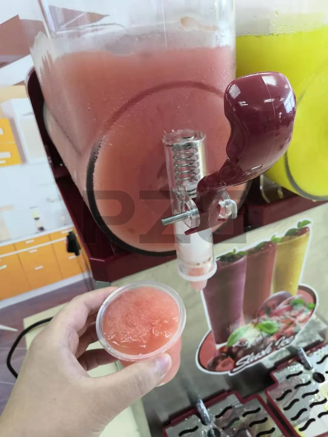 12L 24L 36L Frozen Drink Machine Margarita Slush Soft Ice Cream Juice Machine Frozen Drink Type Slushy