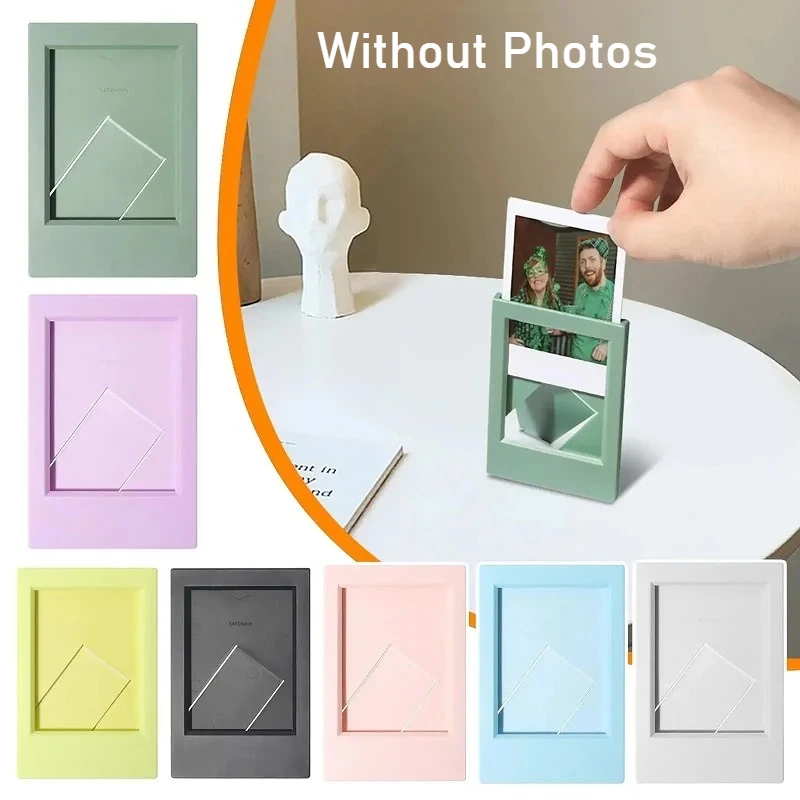 1PC New 3-Inch Mini Film Frame Color Frame For Fuji Instant Film Cameras Instax Mini 12 11 12 9 90 Link Play EVO Vertical Frame