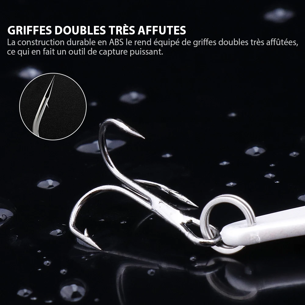 Leurre métal VIB 3g à 15g - Vibration Spoon Crankbaits leurre plongeant pour pêche au leurre artificiel