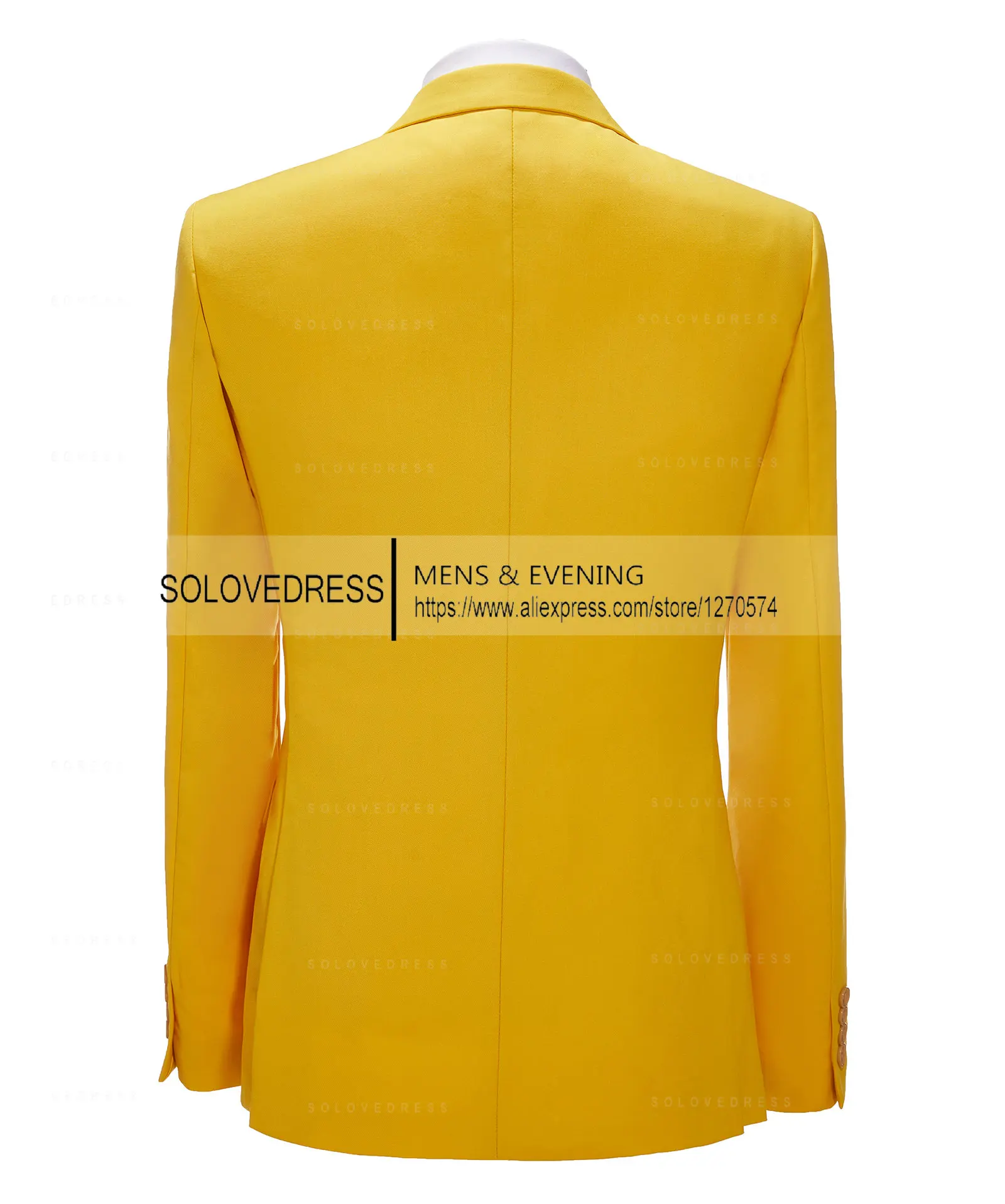 Men's 3 Pieces Suit Formal Business Notch Lapel Slim Fit Tuxedos Best Man Blazer For Wedding(Jacket+Vest+Pants)