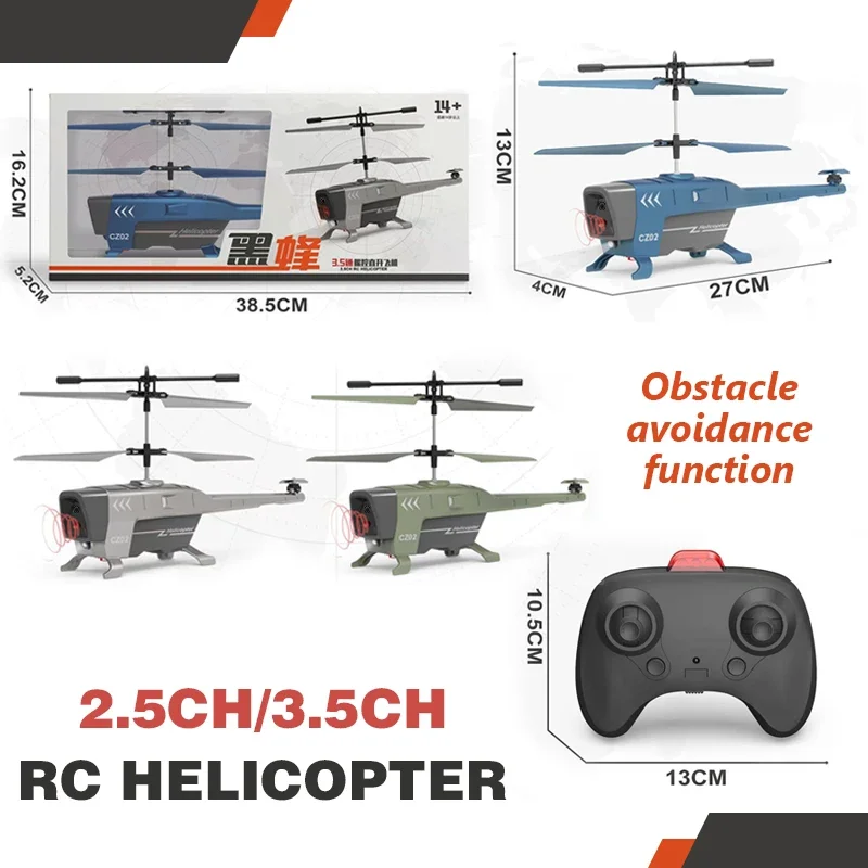 Hélicoptère RC 2.5CH/3.5CH - Jouet Volant pour Enfants - Multicolore