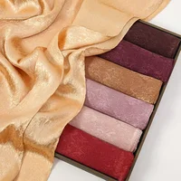 Fashion Print Satin Hijab Scarf Muslim Scarves Malaysia Shawl Wrap Islam Turban Stoles Bandanas Bufanda Foulard Turbante Mujer