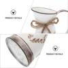 Heart Shaped Metal Flower Vase Large White Line Home Decor for Natural Artificial Flowers Suitable Wedding 3