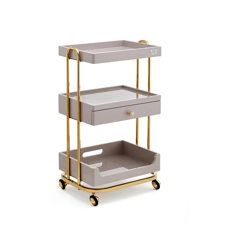 Multi-functional Beauty Salon Furniture Beauty Car Shelf Mobile Beauty Spa Trolley рамка для shelf multi половинная anr