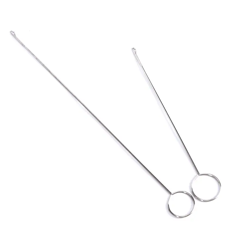 1PC/2pcs  Stainless Steel Sewing Loop Turner Hook For Turning Fabric Tubes Straps Belts Strips For Handmade DIY Sewing Tools