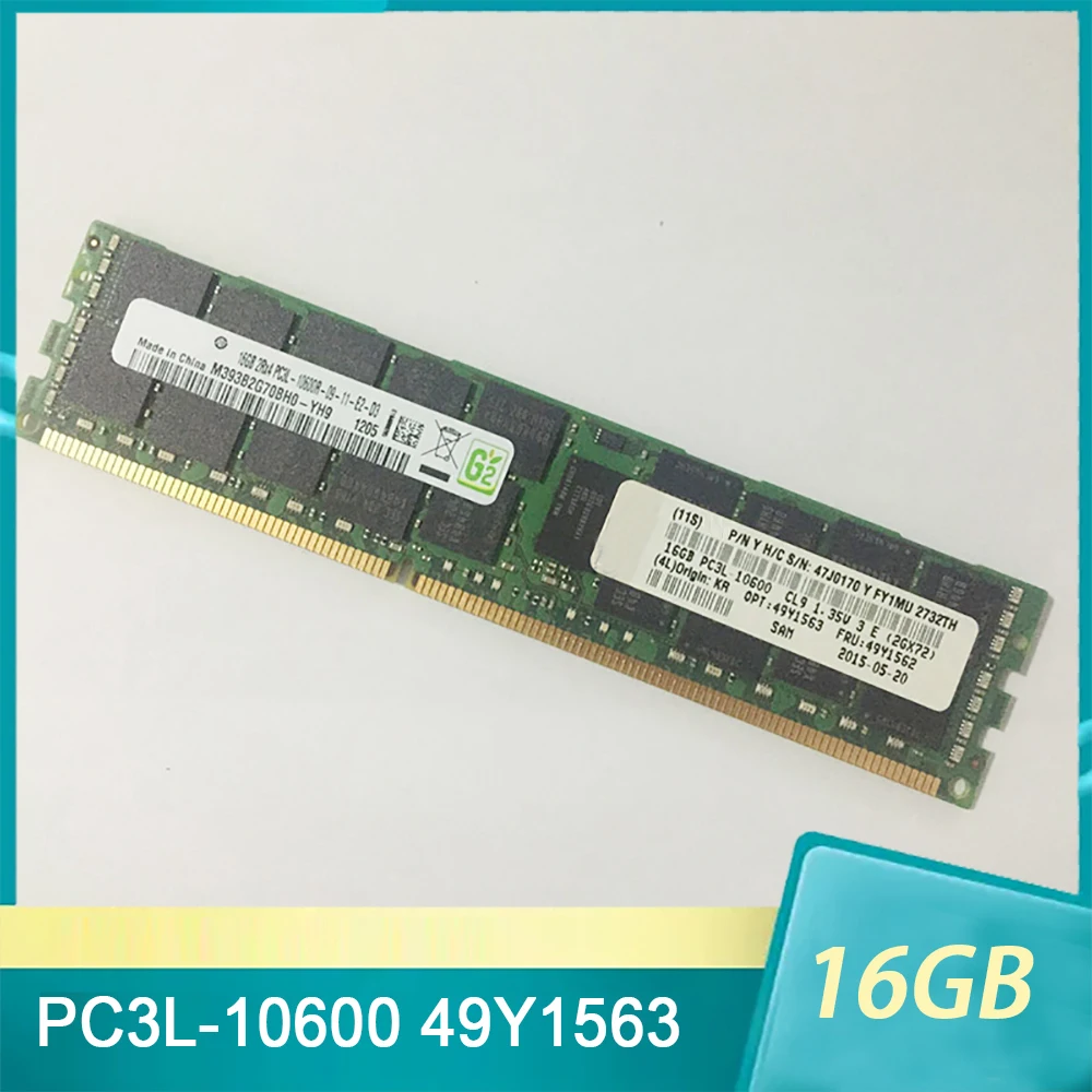 

For IBM RAM X3650 M2 M3 M4 X3550 M4 M3 X3400 M2 X3850 X3950 X5 49Y1563 49Y1565 49Y1562 16GB Server Memory DDR3 1333 REG ECC