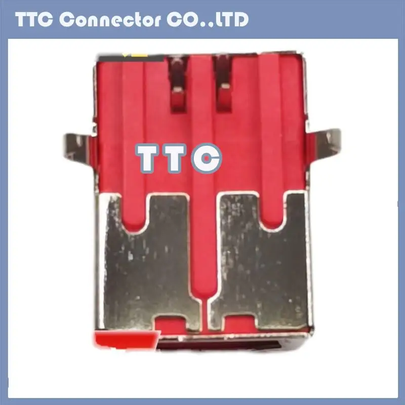 

5 шт./партия, USB 2,0 Тип 4pin R/A, прямоугольный разъем USB