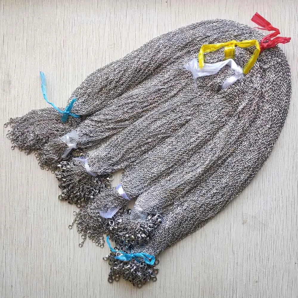 2mm 1.5mm η ƿ ü  Ʈ   ɼ 45 50 60cm  ׼   100pcs