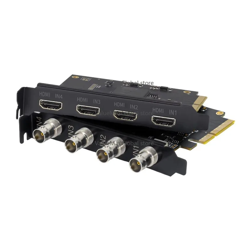 Http Streaming Pcie Card Rtp 4 Channel SDI PCI-E HD Broadcast Video Capture Card 1080p OBS Vmix ...