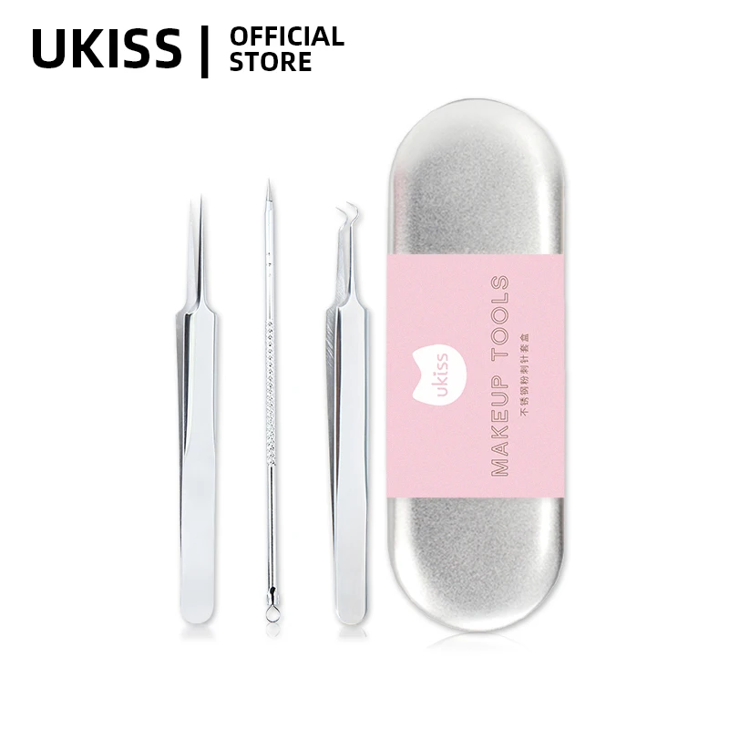 UKISS Stainless Steel Acne Needles Set Include Three Types of Acne Needles