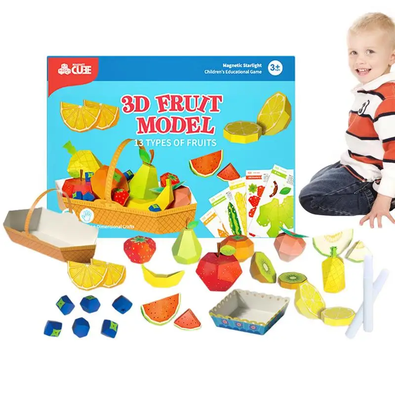 

Kids Folding Paper Toy 3D Folding Paper Book Craft Projects DIY Art Paper Folding Toy Educational And Convenient Paper Folding