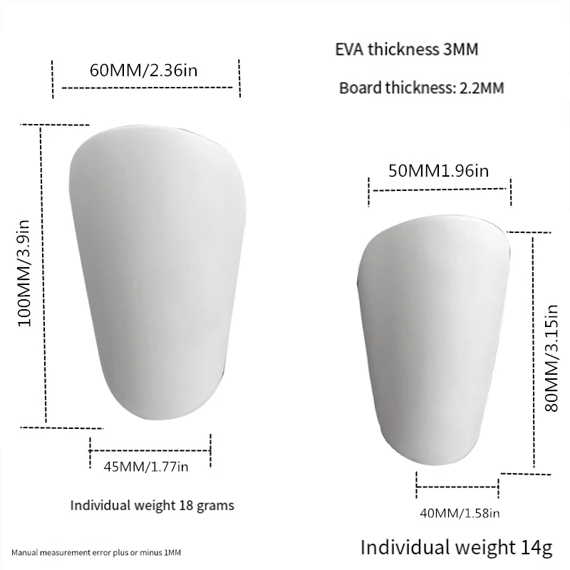 Soccer Shin Guards Blanks Sublimation Sports Leg Support Football Shinguard for Adult Teens