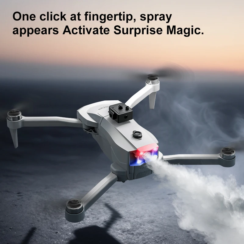 Drone 4DRC V34 8K GPS Brushless Pliable avec Évitement d'Obstacles